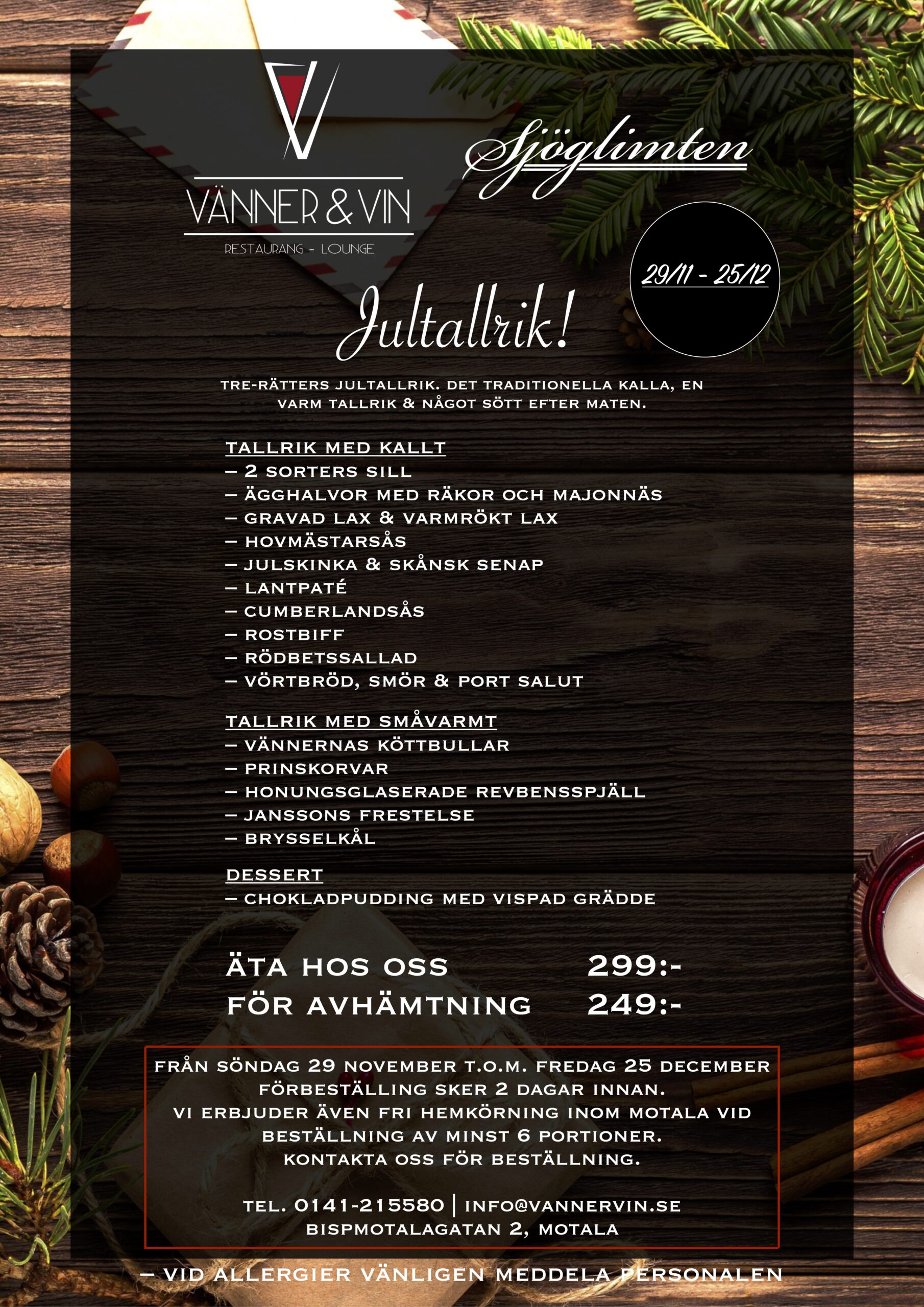 Jultallrik VV 2020